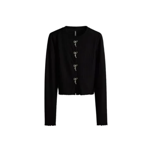 H M Черный Женский Трикотаж