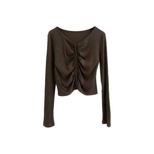 LOWEAR Modal Складной Кардиган Трикотаж Женский