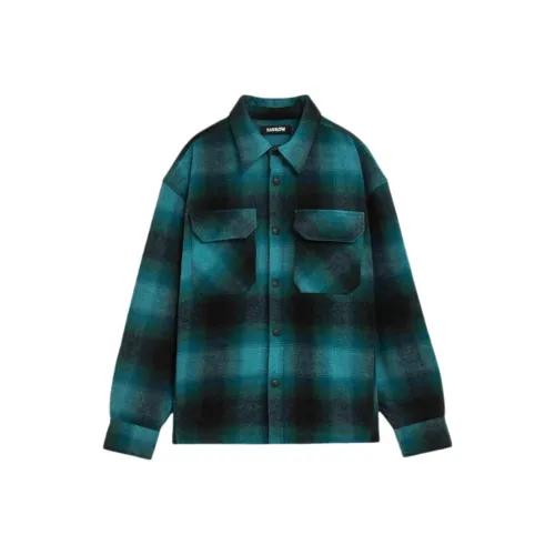 Барроу Синий Унисекс Рубашки