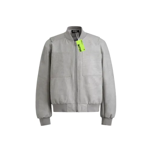 W7H1 Lime Gray Унисекс Куртки