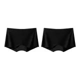 [Укороченные шорты под юбку, 2 упаковки] Универсальный черный + Универсальный черный (Идеально для ультра-коротких юбок! Прощайте неловкие ситуации)