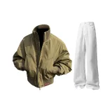 Армейский зеленый + белый