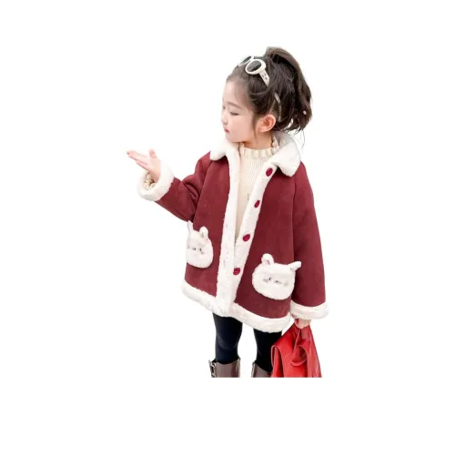 Hua Le Ji Хлопковый пуховик для детей 3-7 лет