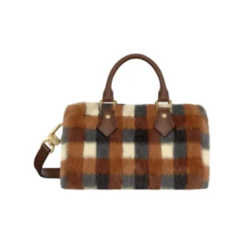 LOUIS VUITTON NANO SPEEDY Аксессуары Сумка на одно плечо Женская Коричневая