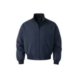 Темно-синий, синий, белый, утиный пух, укороченный