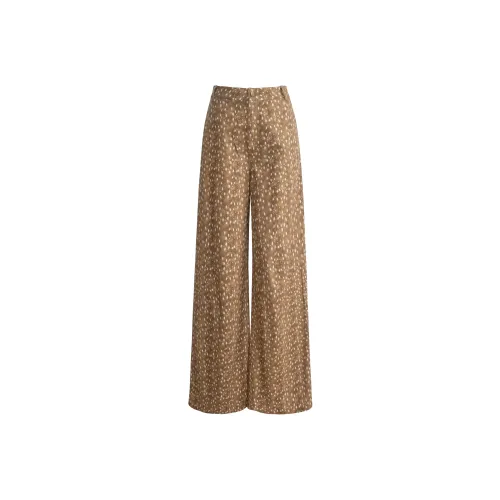 UNIFREE Повседневные брюки Женские Кофе