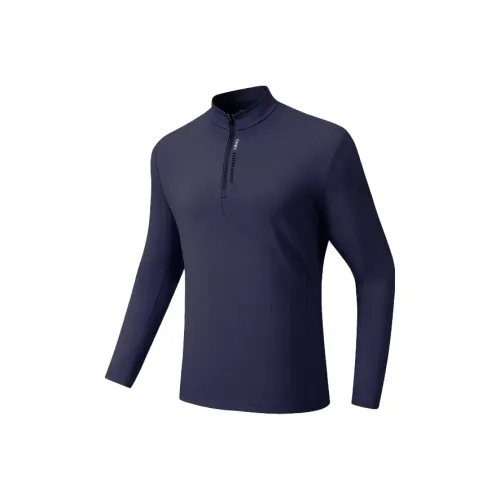 ANTA ZONGXUNXILIE Осенний Трикотаж Осенний Зимний Версия Мужской Cang Ротанг Фиолетовый