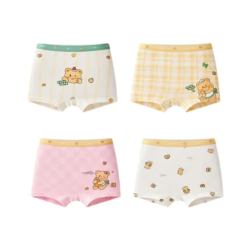 MIANZHI Нижнее белье 4 штуки для детей