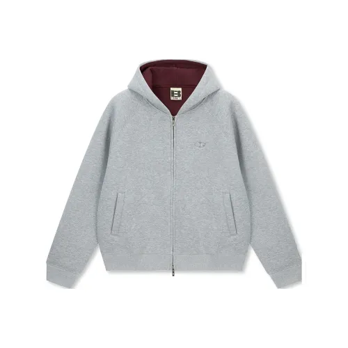 BONELESS Свитшоты унисекс серого цвета Фотиния