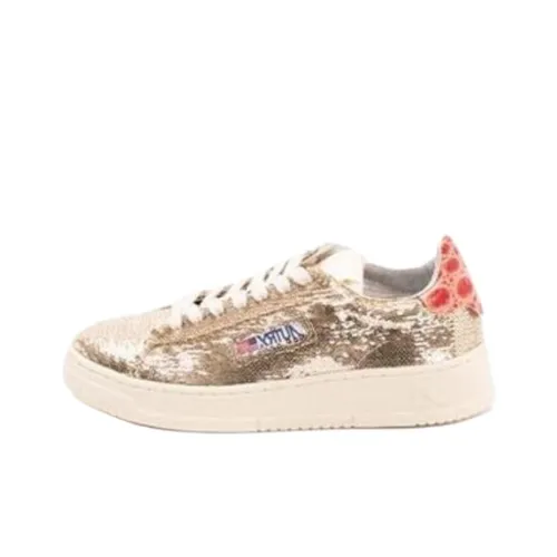 AUTRY Dallas Low Топ Кроссовки для скейтбординга Женские Золотые