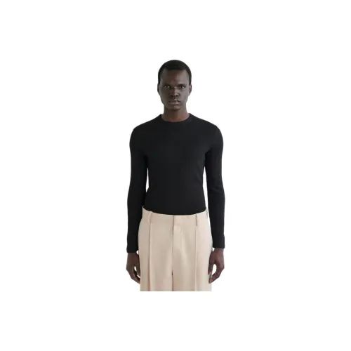 COS Черные Мужские T-Рубашки