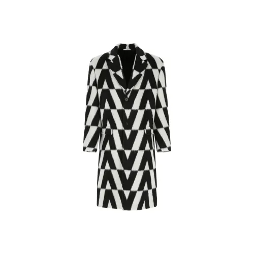 Valentino Denim Jacket Men's Black White Валиентино Деним Куртка Мужская Черный Белый