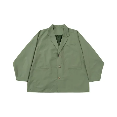 AJOBYAJO Крыло летучей мыши Нейлон OVERSIZED Блейзер Бизнес Костюм Мужской