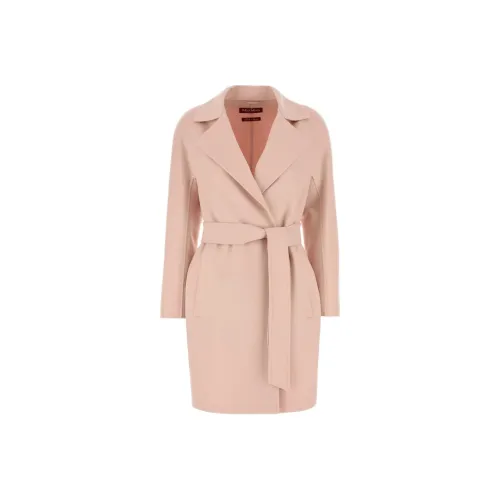 MaxMara Studio Pink Women's Coat МаксМара Студио Розовый Женский Пальто