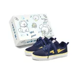 Синий/Желтый Lightning, с флисовой подкладкой (темно-синие шнурки)