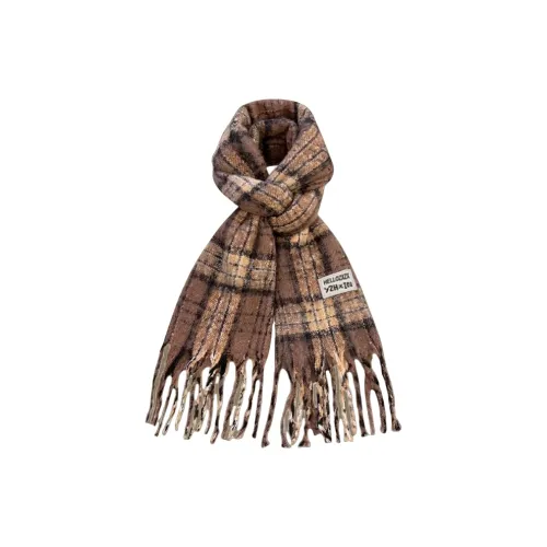 Bejirog Полиэстер Трикотаж Шарфы Унисекс