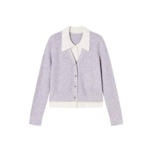 XIANGYING Фиолетовые Женские Свитера