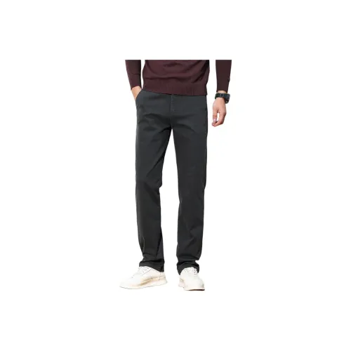 ZENGZHI Повседневные брюки свободный крой прямой крой унисекс