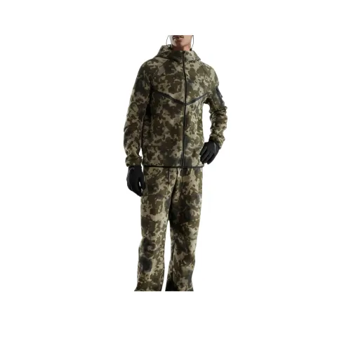 nike WINDRUNNER Унисекс Оливковый Мужская Куртка