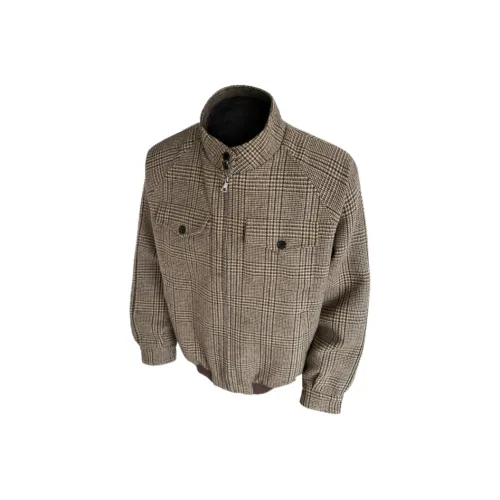 CAT'S PAW Коричневый Унисекс Куртки