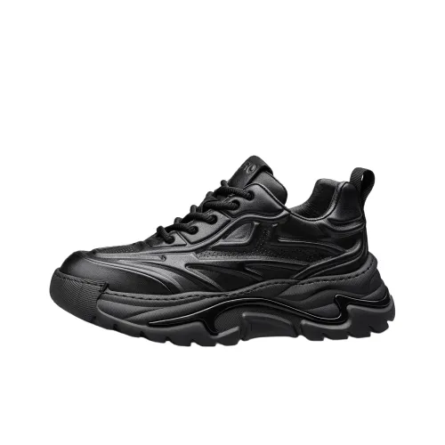 ZRO Zero Frontier Black Edge Устойчивые к истиранию Дышащие Кроссовки с толстой подошвой Мужские