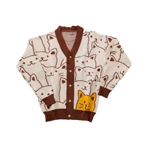 Sacrednss R Коричневые школьные свитера