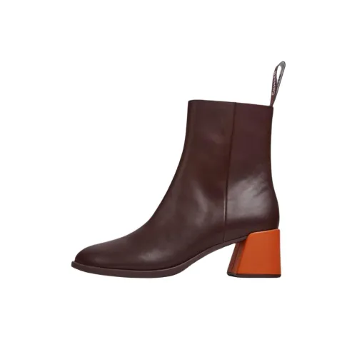 Camper Twins Ботильоны 6,5 см Женские Бордовый