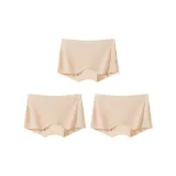 [Супер Сделка 3 Пачки] Светлый Телесный + Светлый Телесный + Светлый Телесный (Ледяной Шелк Бесшовный, Необходимое Летнее!)