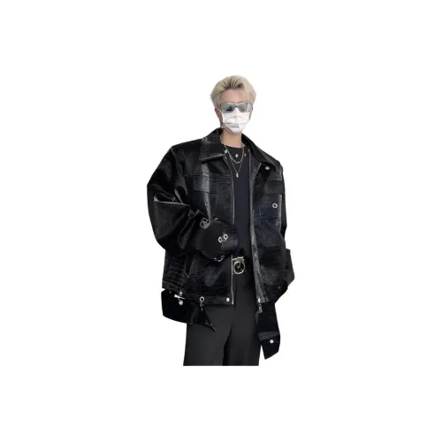 MARTHENAUT Кожа Куртка Унисекс