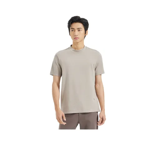 LESS IS MORE Песочный хаки 25QTX3051Y Мужская T-рубашка