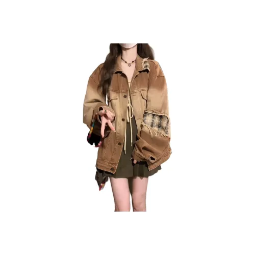 Dream of Red Rose Denim Куртка Женская