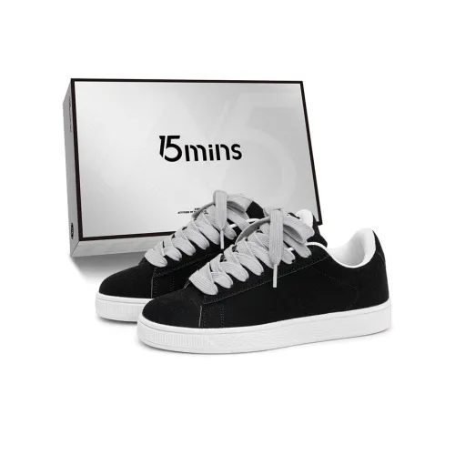 15 MINS Устойчивые к истиранию противоскользящие низкие кеды для скейтбординга унисекс