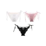 3 упаковки (черный + белый + розовый)