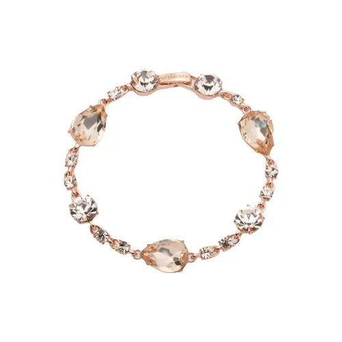 Givenchy Стекло Кристалл Браслеты Унисекс Розовое Золото