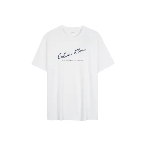 Calvin Klein YAA Moon Белая Мужская T-Рубашка