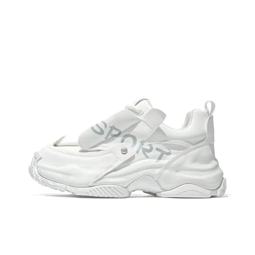 MOERBAI Spacewalk Series Высота Увеличивающая Устойчивая к Износу Дышащая Низкий Топ Спортивная Повседневная Обувь Мужская