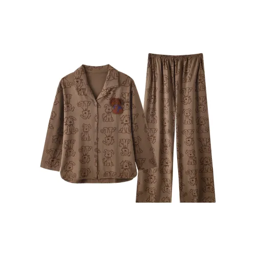 DAMOS·LOVE Весенний и Осенний Комплект Пижам Мужской