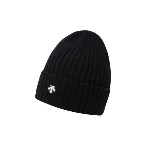 DESCENTE Полиэстер Шапки-бини Унисекс Черный Серый