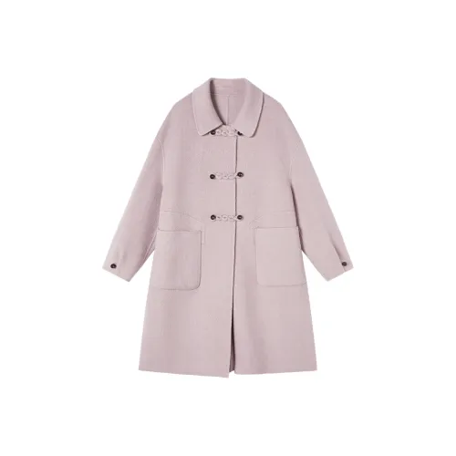 XIANGYING Сиреневый Женский Пальто