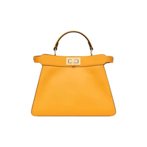 FENDI Peekaboo ISeeU Женские Апельсин