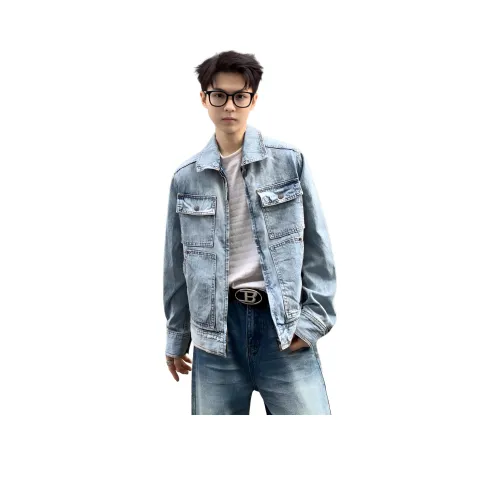 Hungo Синий Унисекс Джинсовые куртки