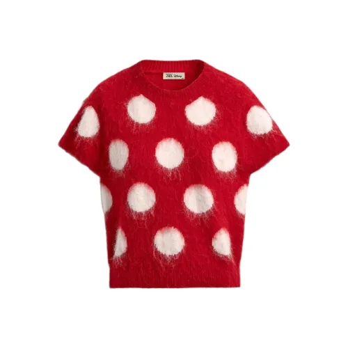 ZARA X Disney X HARRY LAMBERT HARRY LAMBERT Co Бренд FW25 Свитер Женские