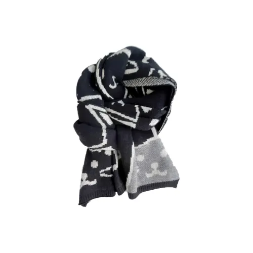 DAISY BEAUTY Акриловые вязаные шарфы унисекс