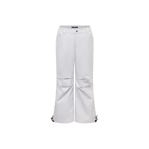 Ariseism Белый Женские Карго Брюки