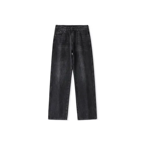 UKTK Черные Мужские Джинсы