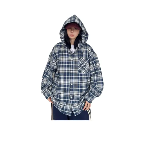 DEAR BETSY Морской синий Унисекс Рубашки