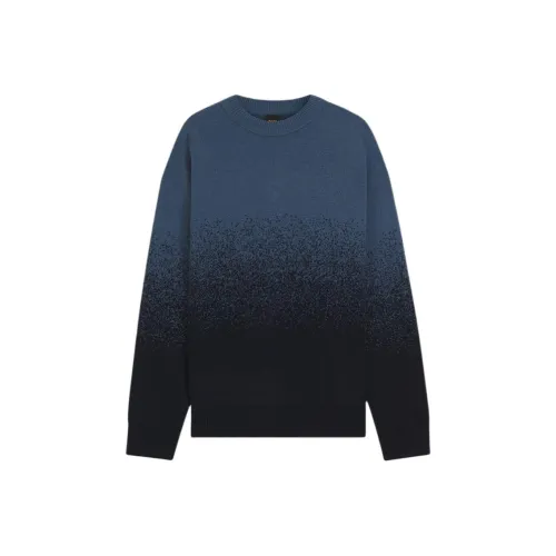 Hugo Boss Темно-синие мужские свитеры