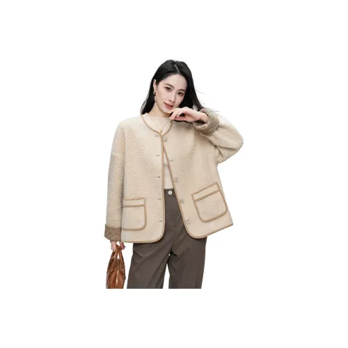 Shavani Осенний укороченный пальто женское