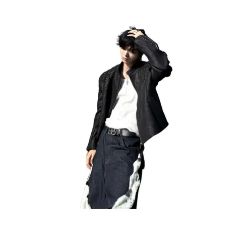 MARTHENAUT Кожа Куртка Унисекс