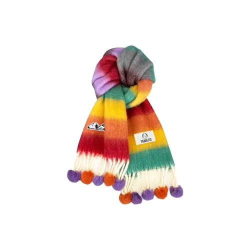 SNOOPY Полиэстер Трикотаж Шарфы Унисекс